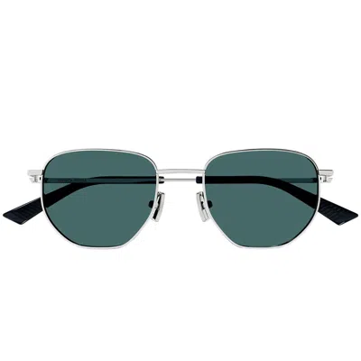 Bottega Veneta Sunglasses In Silver