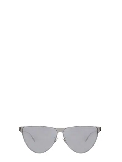 Bottega Veneta Silver Washed Mohair Sunglasses