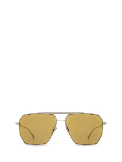 Bottega Veneta Sunglasses In Silver
