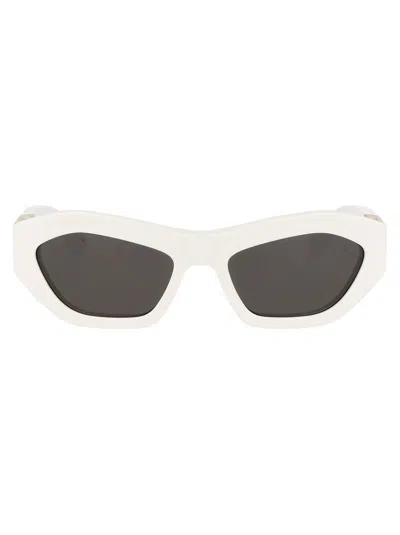 Bottega Veneta Sunglasses Bv1221 S 004 In White