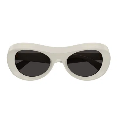 Bottega Veneta Sunglasses In White