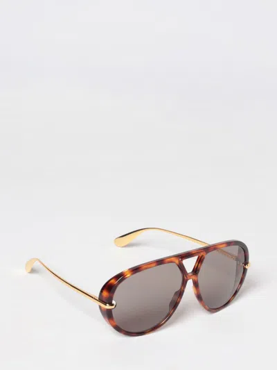 Bottega Veneta Sunglasses Woman Multicolor In Brown