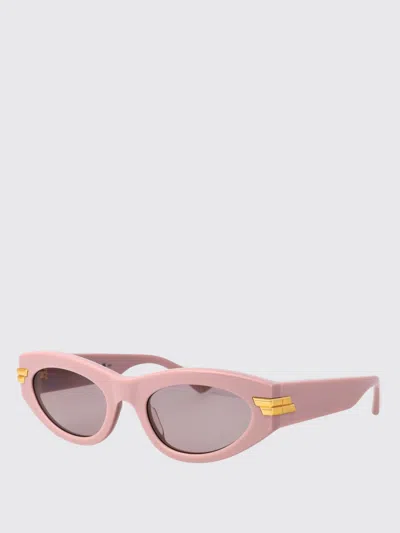 Bottega Veneta Bv1189s Sunglasses In 006 Pink Pink Violet