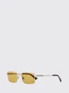 Bottega Veneta Classic Rectangular Sunglasses In Silver