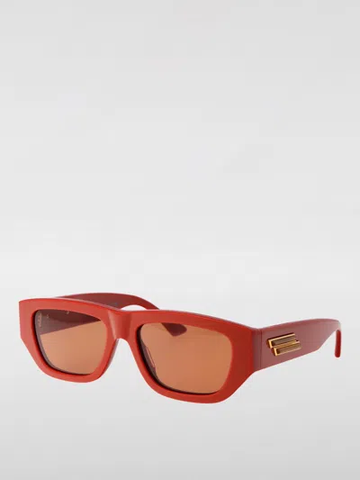 Bottega Veneta Sunglasses Woman Orange In Red