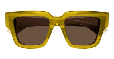 Bottega Veneta Sunglasses In Brown