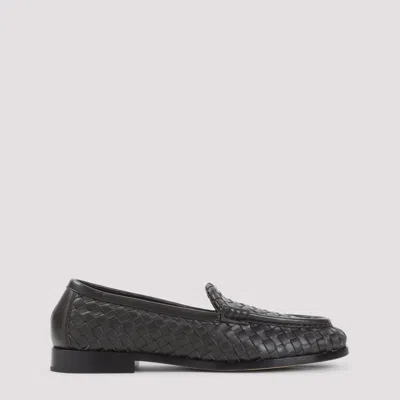 Bottega Veneta Supple Intrecciato Loafer In Brown