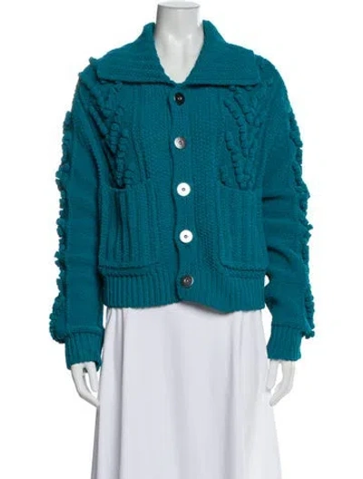 Pre-owned Bottega Veneta Sweater In Blue