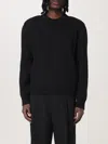 Bottega Veneta Black Logo Sweater In Black