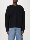 Bottega Veneta Black Logo Sweater In Schwarz