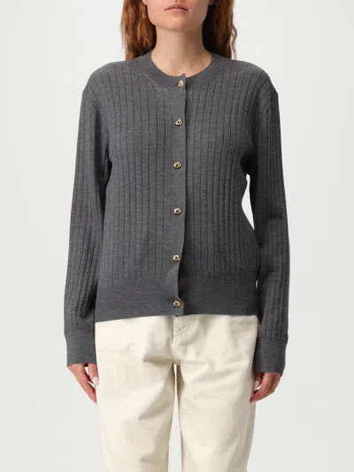 BOTTEGA VENETA SWEATER BOTTEGA VENETA WOMAN COLOR CHARCOAL,H12943033