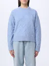 Bottega Veneta Sweater In Wool In Blue