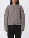 Bottega Veneta Sweater In Wool In Brown