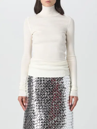 Bottega Veneta Sweater In Wool In Neutral