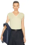 Bottega Veneta Cashmere Vest In Daffodil