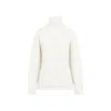 Bottega Veneta Off White Highneck Sweater In White