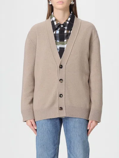 Bottega Veneta Sweater Woman Beige In Brown