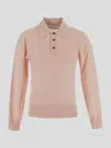Bottega Veneta Women's Long Sleeve Polo Top