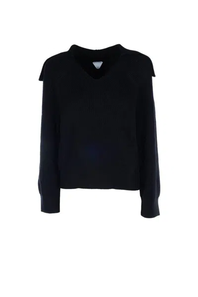 Bottega Veneta Sweaters In Black