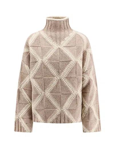 Bottega Veneta Sweaters In Desertmelsoapstone