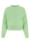 Bottega Veneta Women Pastel Green Stretch Cashmere Blend Sweater In Green