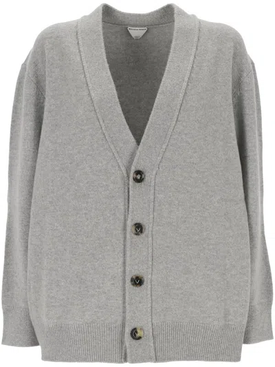 Bottega Veneta Sweaters In Grey