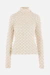 Bottega Veneta Wool Turtleneck Sweater In Where