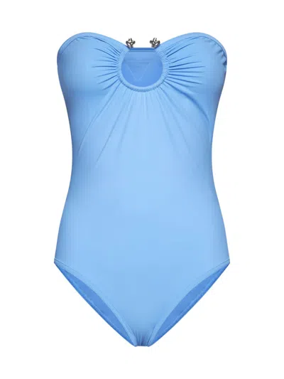 Bottega Veneta Swimsuit  Woman Color Blue