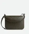 Bottega Veneta Swing Messenger In Kaki