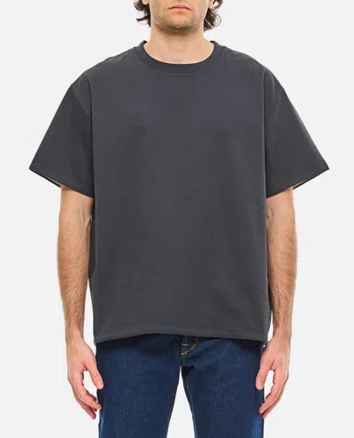 Bottega Veneta T-shirt Doppio Strato In Grey