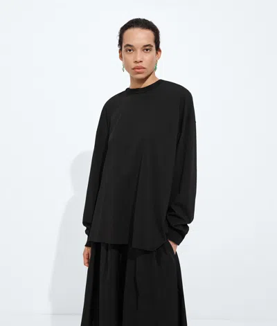 Bottega Veneta Cotton Jersey T-shirt In Black