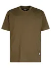 Bottega Veneta Cotton Jersey T-shirt Patch Detail In Green
