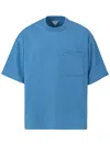 Bottega Veneta Admiral Blue Cotton T-shirt