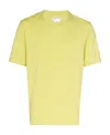Bottega Veneta T-shirt With Round Neck And Short Sleeves In Yellow