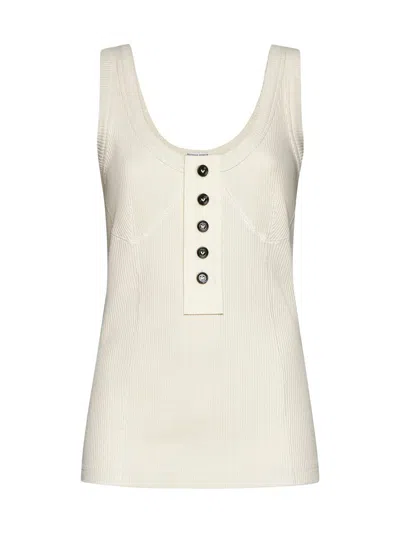 Bottega Veneta Classic T-shirt Top In In White