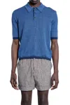 Bottega Veneta Polos In Blue