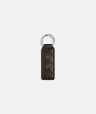 Bottega Veneta Tab Key Ring In Fondant