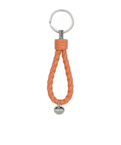 Bottega Veneta Tag Key Ring In Multicolor