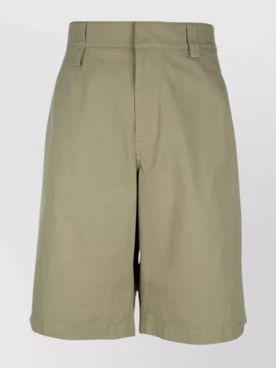 Bottega Veneta Tailored Shorts With Back Pockets And Belt Loops