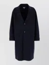Bottega Veneta Long Sleeved Buttoned Coat In Black