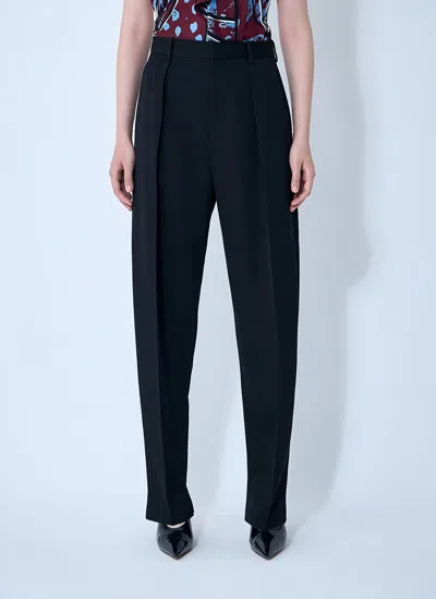 Bottega Veneta Tailored Wool Pants In Black