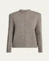 Bottega Veneta Tailored Wool Sweater In Multicolor