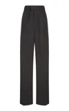 Bottega Veneta Tailored Wool Twill Straight-leg Pants In Black