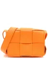 Bottega Veneta Tan Intrecciato Leather Padded Cassette Crossbody (authentic  Pre-loved) In Orange