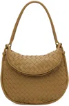 Bottega Veneta Tan Medium Gemelli Bag In 9893 Drkpralin-mbras