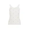 Bottega Veneta Embroidered Matches Tank Top In White