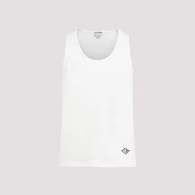 Bottega Veneta Rib Jersey Tank Top In White