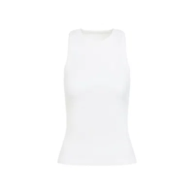 Bottega Veneta Tank Top Natural Canale Etiq Dinosaurio In Multi
