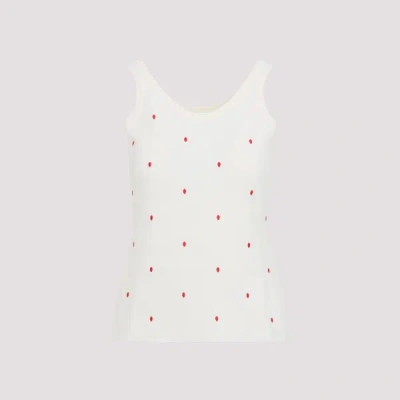 Bottega Veneta Tank Top S In Burgundy