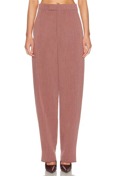 Bottega Veneta Tapered Trouser In Pink